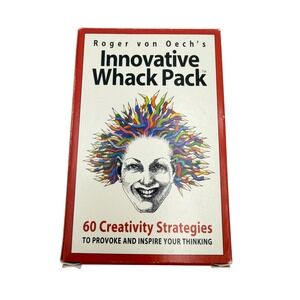 Roger von Oech Innovative Whack Pack 60 Creativity Strategies Card Deck 2003
